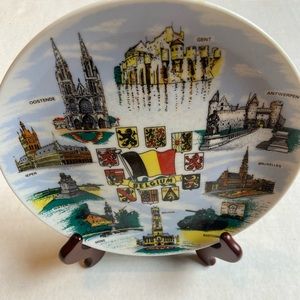 Belgium collectors plate